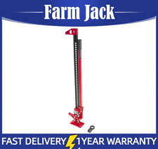 Ratcheting Off Road Utility Farm Jack For Tractor Suv Jeep Wrangler 48high Lift