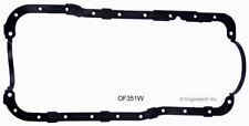 One Piece Molded Rubber Oil Pan Gasket For 87-97 Ford 5.8l351w Vin Ghmr