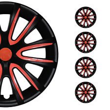 16 Wheel Covers Hubcaps For Toyota Tundra Black Matt Red Matte