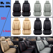 Car Seat Covers 2pcs Front Seats Leather For Dodge Ram 1500 2008-2022 2500 3500