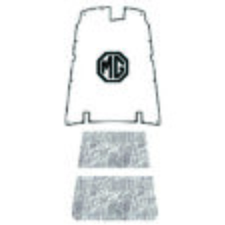 Hood Insulation Pad Heat Shield For 1962-1980 Mg B-c-gt Acoustihood Mg-01 Logo