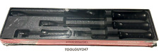 Snap On Tools Usa Black 8 12 18 24 Long Striking Prybar Set Spbs704a New