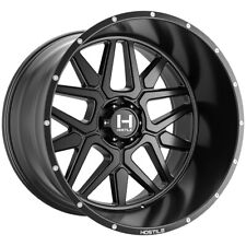 Hostile H128 Diablo 20x10 5x5.5 -19mm Satin Black Wheel Rim 20 Inch