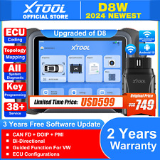 Xtool D8w Wifi Connection All System Diagnostic Obd2 Scanner Key Programming