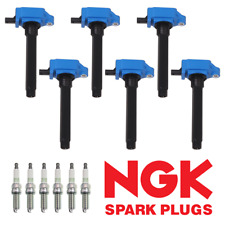 6 High Performance Ignition Coil Ngk Platinum Spark Plug For Chrysler Dodge