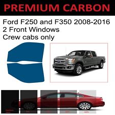 Premium Carbon Window Tint Fits Ford F250 And F350 2008-2016 Precut Tint 2f