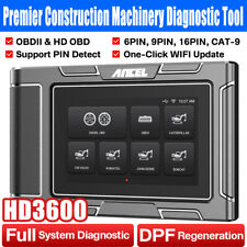 Construction Machinery Heavy Duty Truck Hd Diesel Diagnostic Scanner Dpf Regen