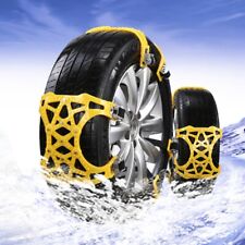 6pcs Thick Tendon Emergency Belt Thickening Tire Chains Snow Anti-skid For Car