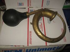 Antique Brass Motor Horn . Deluxe Make Brass Car Horn - Automobile Hot Rod