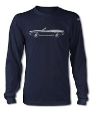 1970 Plymouth Barracuda Cuda 440 Convertible T-shirt - Long Sleeve - Side View