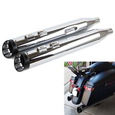 Sharkroad Exhaust Deep Roaring Sound For Harley Touring 4.0 Mufflers 1995-2016