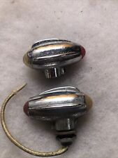 1930-40s Chevy Ford Electroline Chrome Jeweled Signal Lights Accessory Lot C