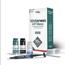 3 X Fgm Whiteness Hp Maxx Mini Kit Tooth Whitening Cream 35 For Dental Use