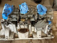 Mopar Small Block Six Pack--intake--carbs And Linkage