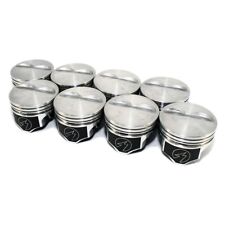 Speed Pro H860cp Chevy 383 Flat Top Pistons 4.000 Bore 5.7 Hypereutectic Sbc