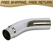Diesel Exhaust Chrome Turndown Elbow Tip 5 Id In Inch 6 Out 23 Long