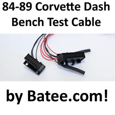 1984-1989 Corvette Digital Dash Instrument Cluster Gauges Bench Test Power Cable
