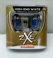 Sylvania Silverstar Zxe Gold 9003 Pair Set 9003szg.pb2 Headlight Bulbs New