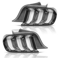 Led Tail Lights Sequential Signal Lamps For 2015-2023 Ford Mustang Euro Style