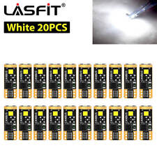 Lasfit T10 Led License Plate Light Bulbs 6000k Bright White 168 2825 194 Canbus
