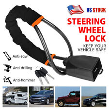 Universal Steering Wheel Lock Anti-theft Security System Car Truck Suv Auto Lock