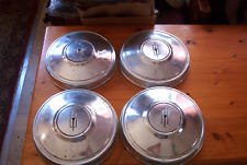 Oe Vintage Set Of 4 75-81 Olds 10.5 Inch Dog Dish Aluminum Caps