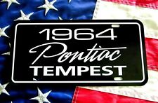 1964 Pontiac Tempest License Plate Tag 64 Le Mans Tempest Mid Size Car
