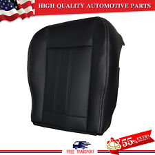 2011-2016 Fits Chrysler Town Country Driver Bottom Leather Seat Cover Black
