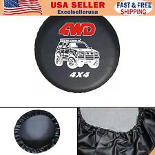 Universal Spare Wheel Tire Tyre Soft Cover 4wd Size 15 16 17 For All Car