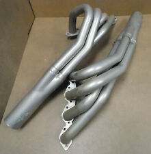 Stahl Bb Chevy Up Sweep Headers 2 18 Primary 4 Collector Coated Vac-u-pan