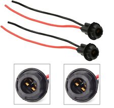 Universal Pigtail Wire Female Socket 194 Harness License Plate Tag Light Bulb M