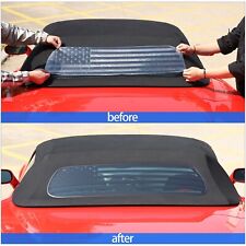 Rear Trunk Usa Flag Window Cover Trim Sticker Decal For Corvette C6 2005-2013