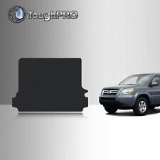Toughpro Cargo Mat Black For Honda Pilot All Weather Custom Fit 2003-2008