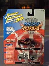 2009 Johnny Lightning 50 Years Gassers 41 Willys Coup 33 Willys Pickup
