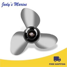 14 X 15 Stainless Steel Outboard Propeller Fit Suzuki 50-140hp 15 Tooth Rh