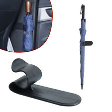 1x Car Interior Umbrella Hook Holder Hanger Fastener Clip Car Accessories Black