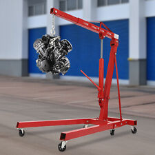 4409lbs 2 Ton Heavey Duty Engine Motor Hoist Cherry Picker Shop Crane Lift New