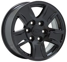 17 Chevrolet Silverado Gmc Sierra 1500 Black Wheel Rim Factory Oem 5657