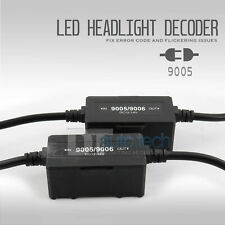 Error Free Headlight Kit Canbus 9005 Decoder Hid Anti-flicker Load Resistor