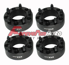 4pc 2 5x5.5 Black Hub Centric Wheel Spacers Adapters For Ram 1500 2012-2017