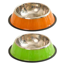 Stainless Steel Dog Food Dishes Stainless Steel Non-skid Pet Dog Water Workable
