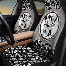 Couple Mickey And Minnie Mouse Couple Car Seat Covers