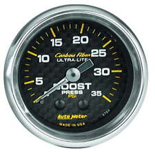 Auto Meter 2-116in Cf Boost Gauge 35psi