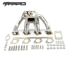Fapo Turbo Manifold T3 Center Mount For 79-93 Ford Mustang Svo Gt 350 Ghia 2.3l