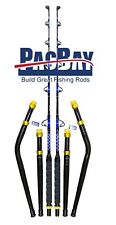 Xcaliber Marine Pair Of Trolling Rods 30-50lb Includes Bent And Straight Butt
