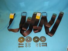 New For Mopar 1960 To 1966 Rear Bench Seat Seatbelts