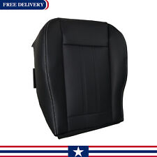 2011-2016 Fits Chrysler Town Country Driver Bottom Leather Seat Cover Black