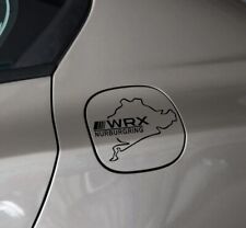 Car Fuel Tank Cap Reflective Pvc Vinyl Nurburgring Stickers Car Decals Sticker