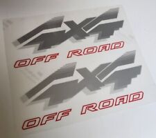 Pair 4x4 Or 4x4 Off Road Decals Fit 1992-1996 Ford F150 Bronco Etc Top Quality