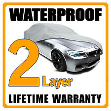 2 Layer Car Cover Breathable Waterproof Layers Outdoor Indoor Fleece Lining Fir